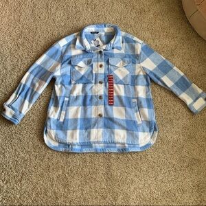 Women’s Checkered Shacket (NWT)